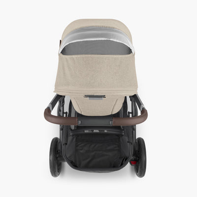 UPPAbaby Vista V2 With Bassinet - Liam (Oat Melange/Carbon/Chestnut Leather) - UPPAbaby Australia