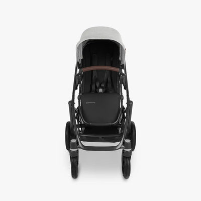 UPPAbaby Vista V2 With Bassinet - Anthony (White and Grey Chenille/Carbon/Chestnut Leather) - UPPAbaby Australia