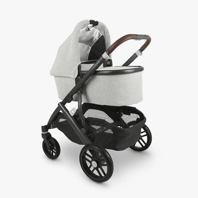 UPPAbaby Vista V2 With Bassinet - Anthony (White and Grey Chenille/Carbon/Chestnut Leather) - UPPAbaby Australia