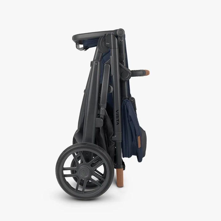 UPPAbaby Vista V2 With Bassinet - Noa (Navy Blue/Carbon/Saddle Leather) - UPPAbaby Australia