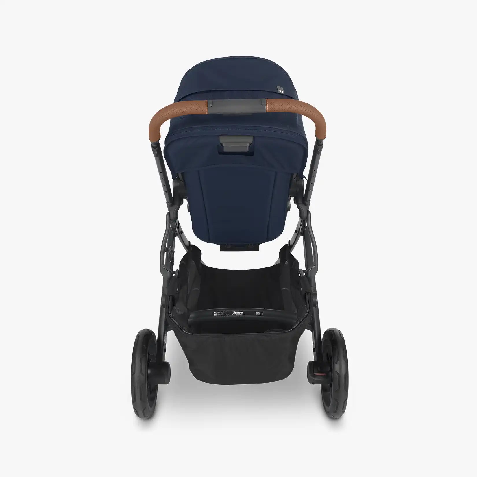 UPPAbaby Vista V2 With Bassinet - Noa (Navy Blue/Carbon/Saddle Leather) - UPPAbaby Australia