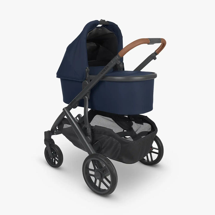 UPPAbaby Vista V2 With Bassinet - Noa (Navy Blue/Carbon/Saddle Leather) - UPPAbaby Australia