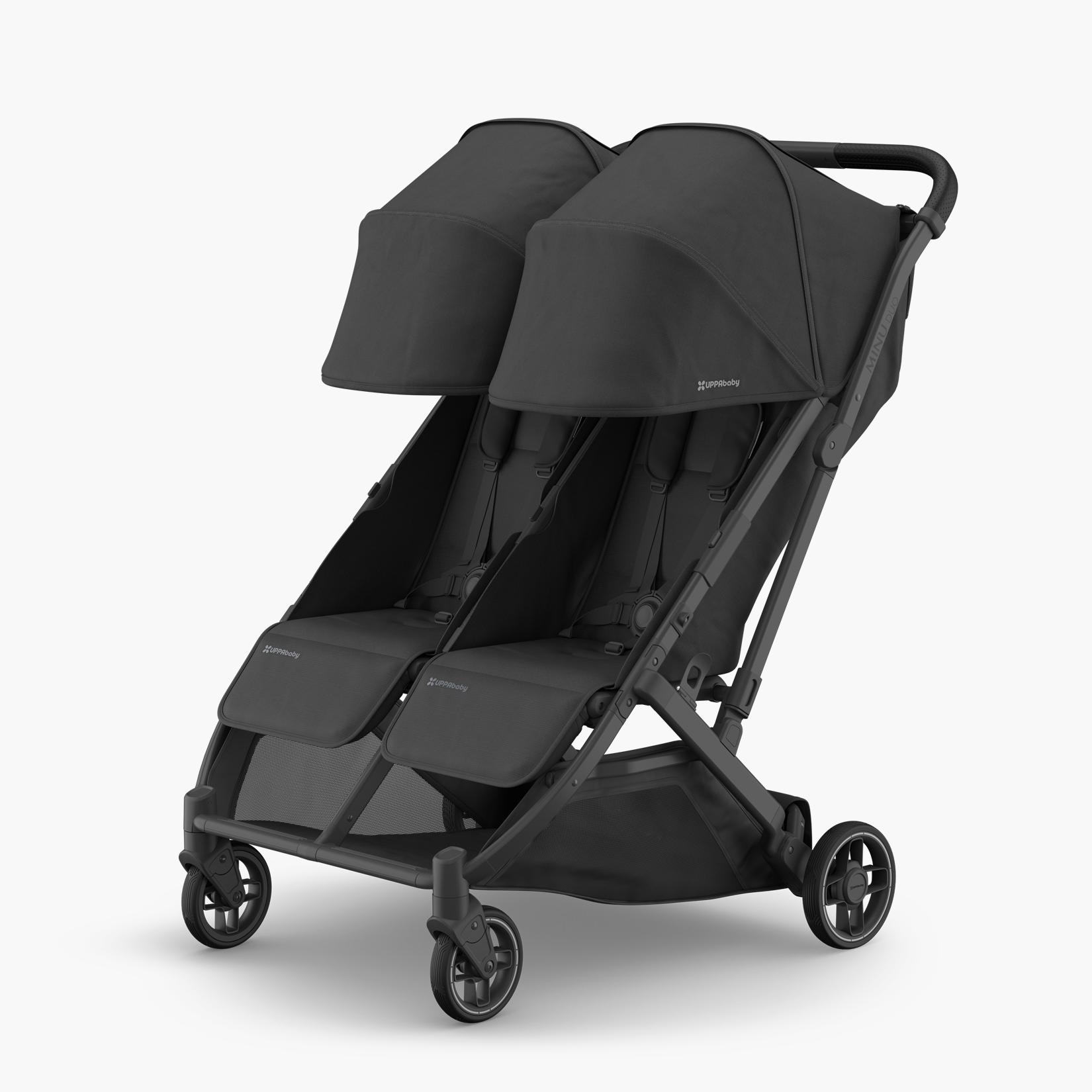 UPPAbaby - Minu Duo - Jake (charcoal/carbon/ black leather)