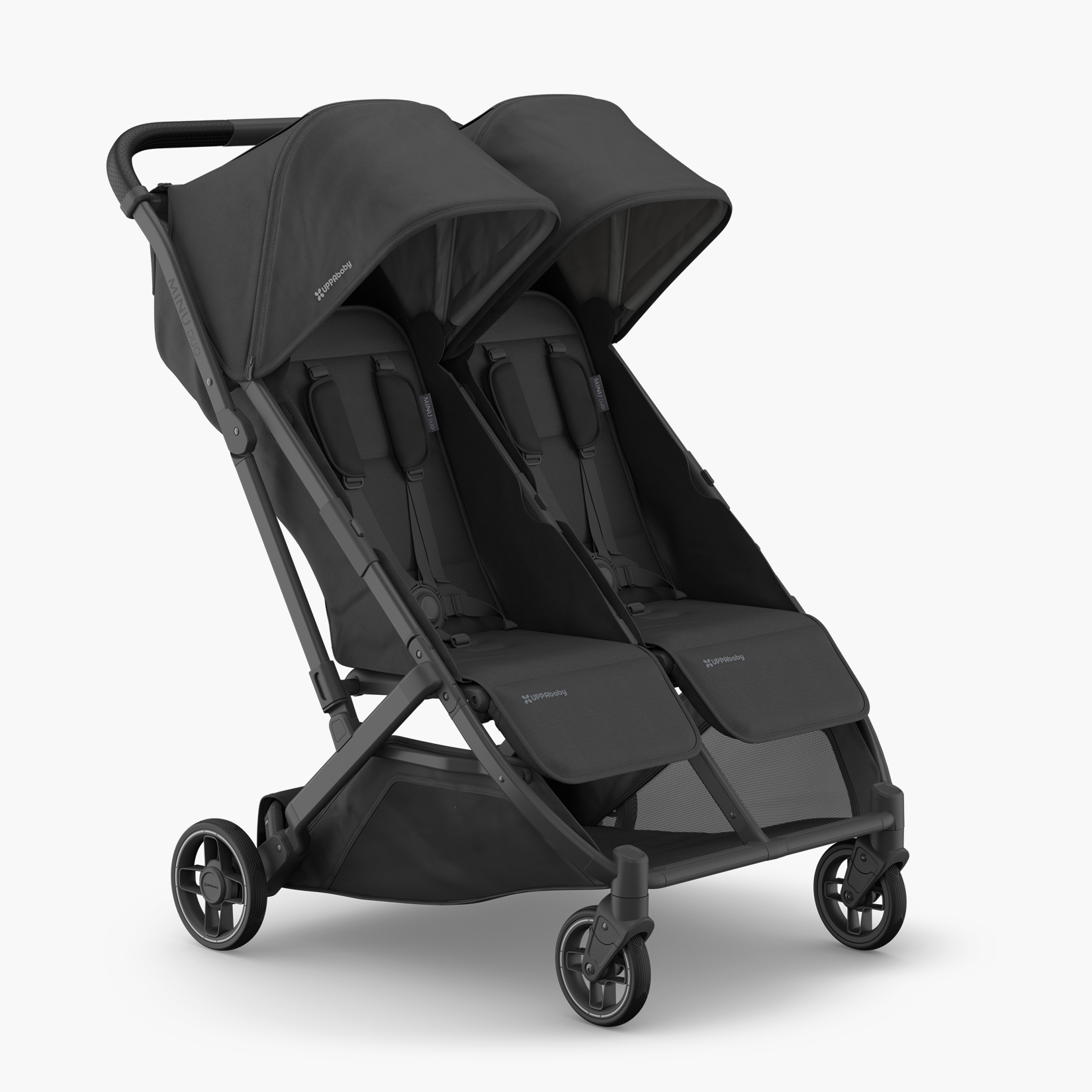 UPPAbaby - Minu Duo - Jake (charcoal/carbon/ black leather)