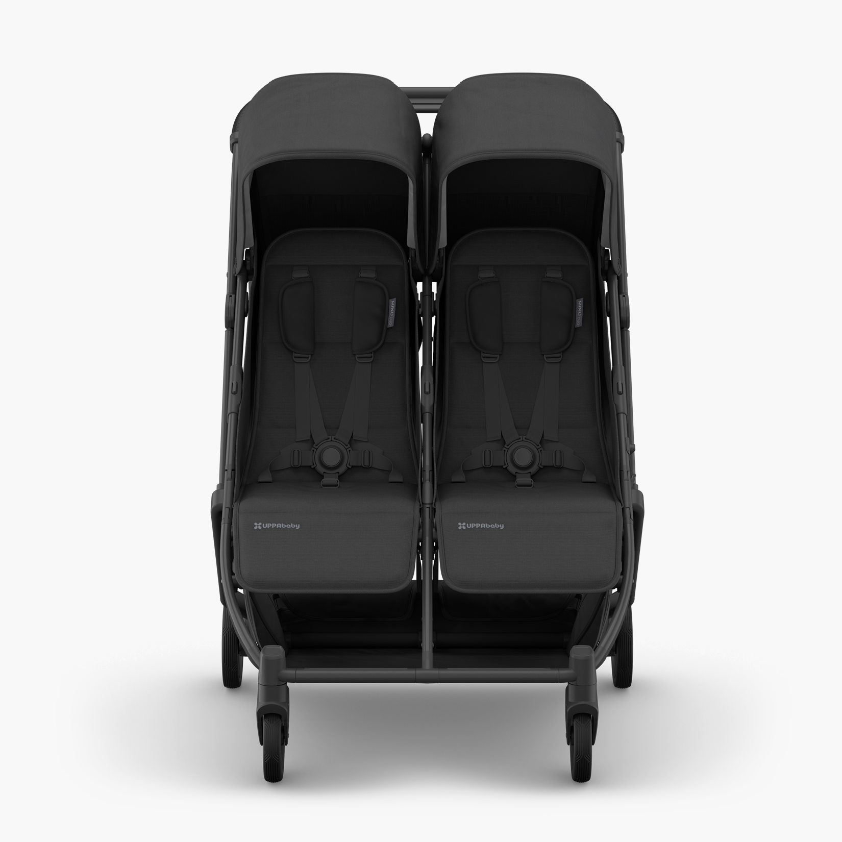 UPPAbaby - Minu Duo - Jake (charcoal/carbon/ black leather)