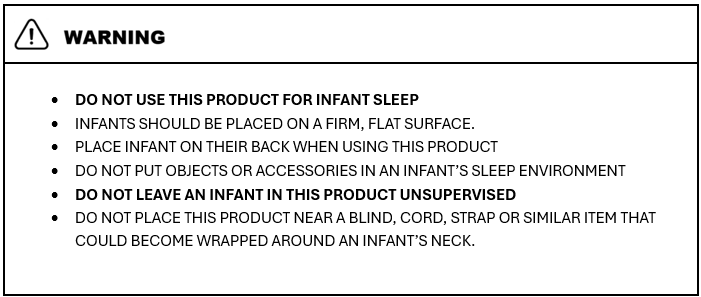 UPPAbaby Mira Baby Bouncer - Charlie (Sand Melange / Black Chrome / Walnut Wood)