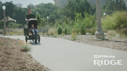 UPPAbaby Ridge Pram Jogger  – Jake (Charcoal / Grey)