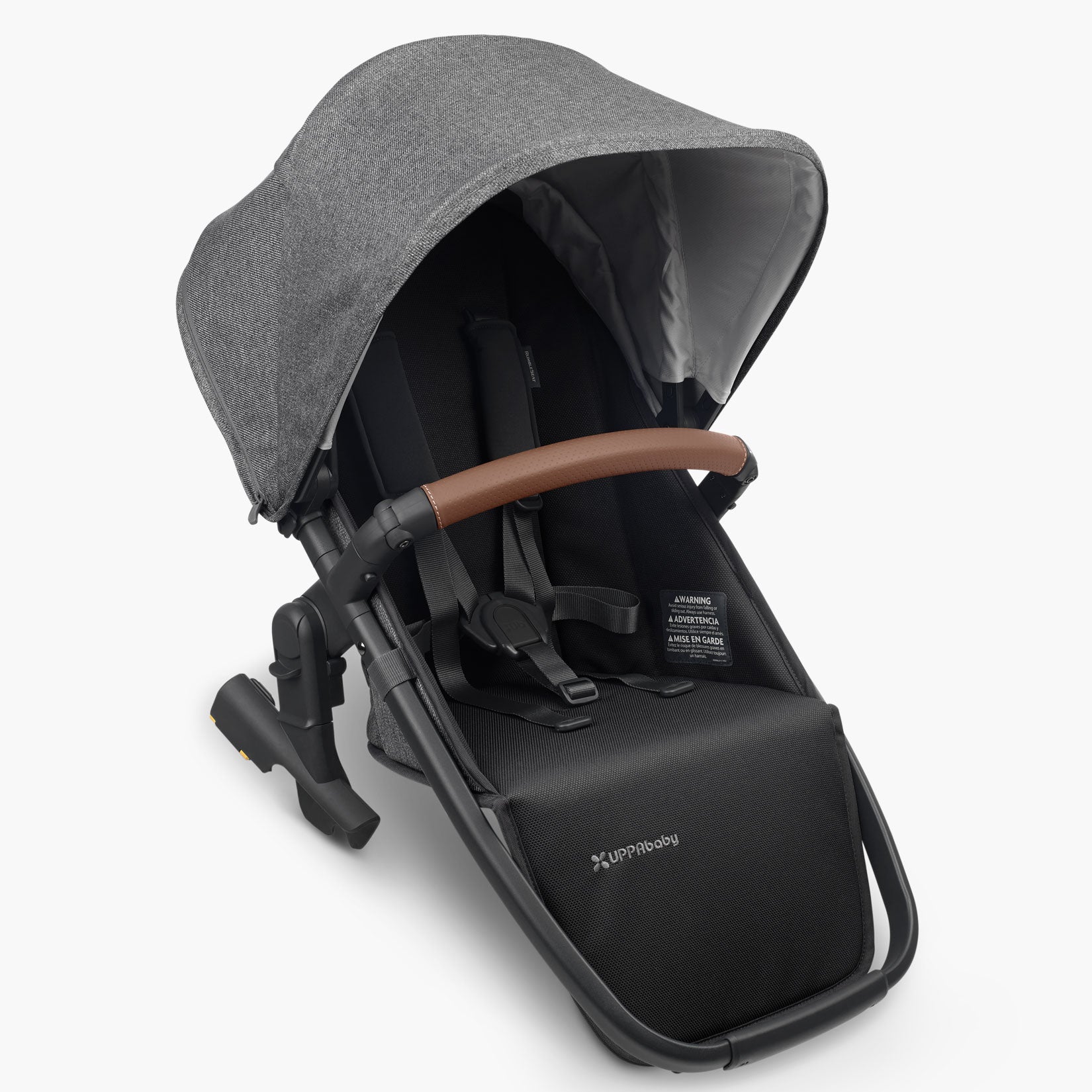 UPPAbaby VISTA V2 RumbleSeat – Greyson (Charcoal Mélange/Carbon) - UPPAbaby Australia