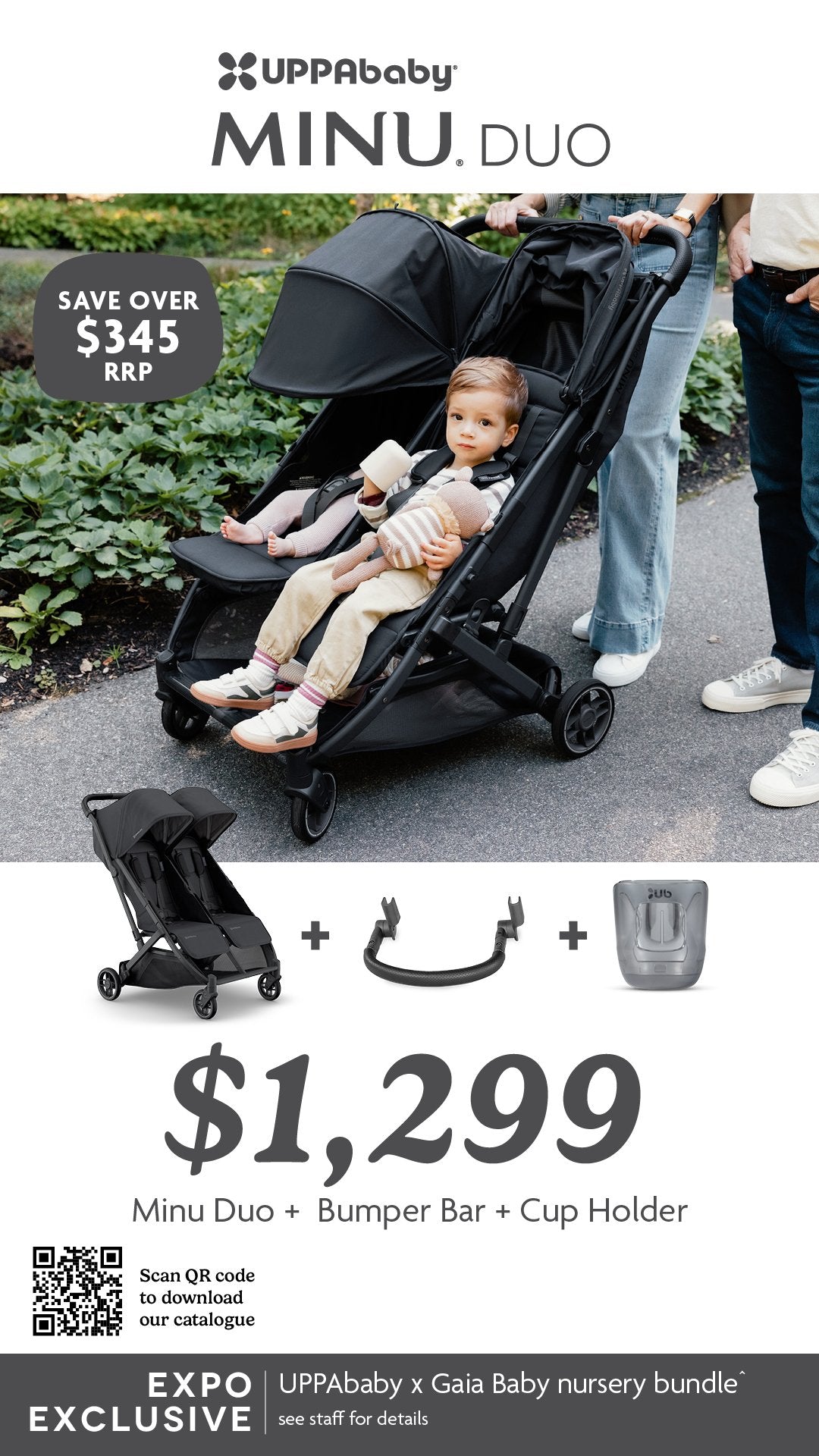 UPPAbaby Minu Duo Expo Deal