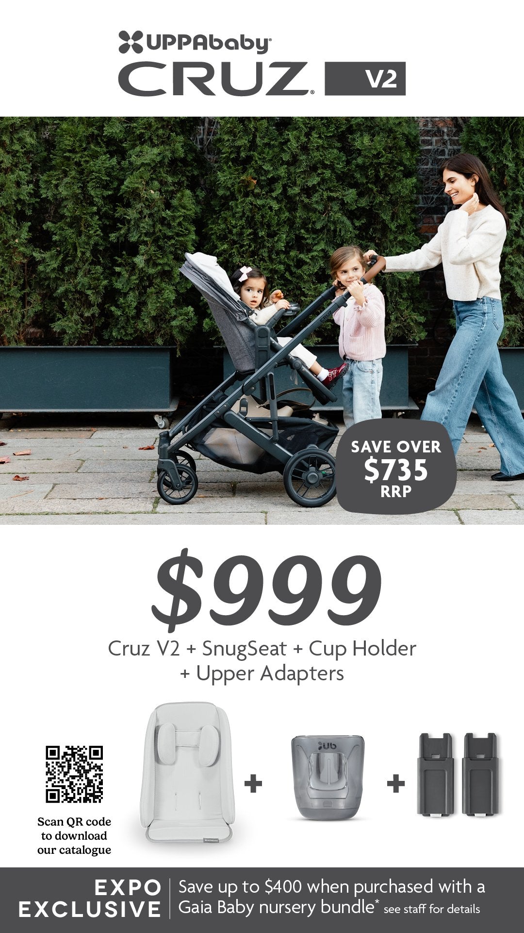 UPPAbaby Cruz Expo Deal