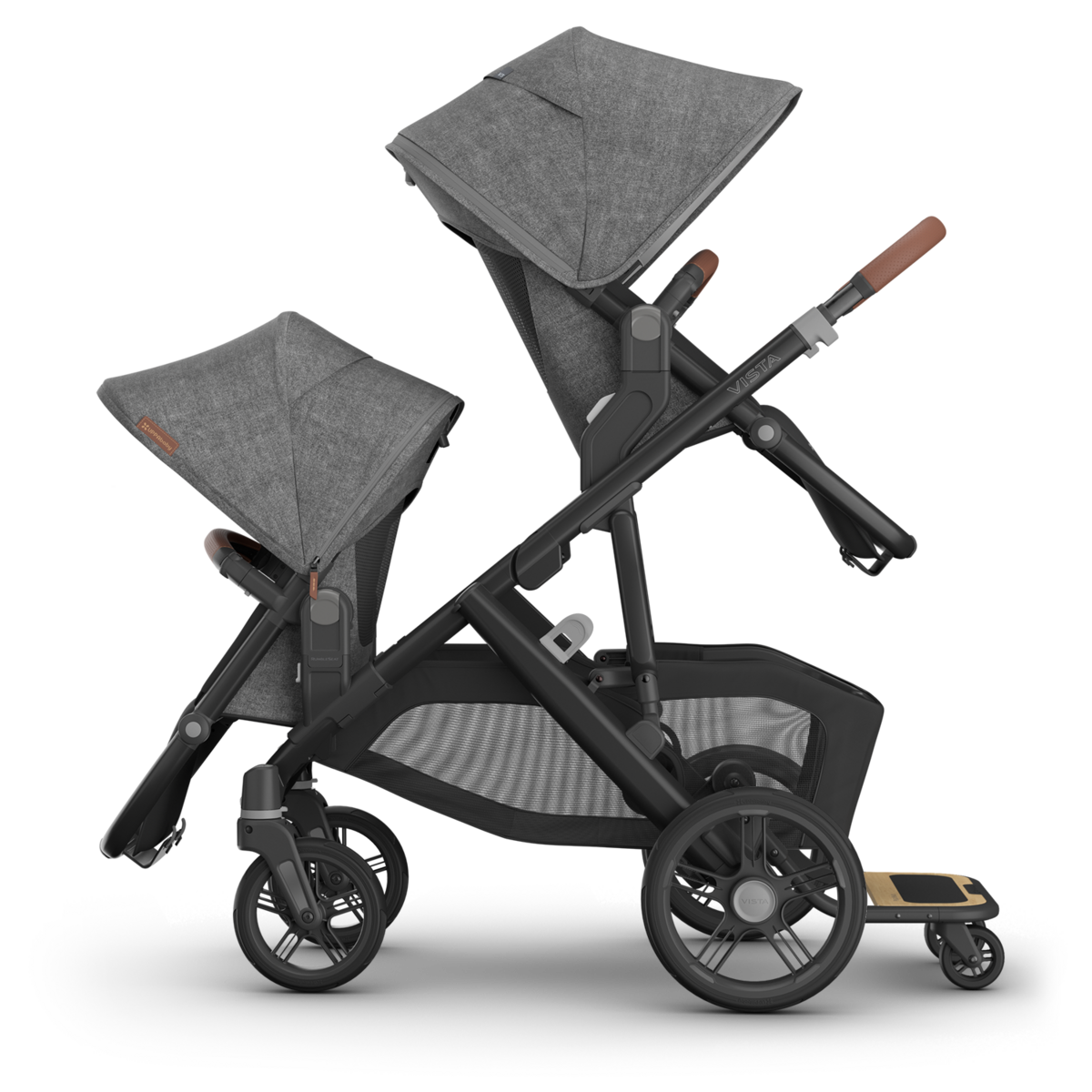 ToddlerSeat, RumbleSeat V3 & PiggyBack Ride-Along Board Bundle - UPPAbaby Australia